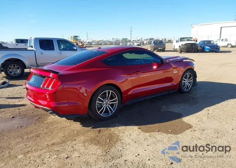 2016 Ford Mustang Gt Premium из США, поврежденный, VIN 1FA6P8CF5G5265598